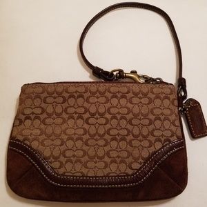 Coach Signature C Wristlet